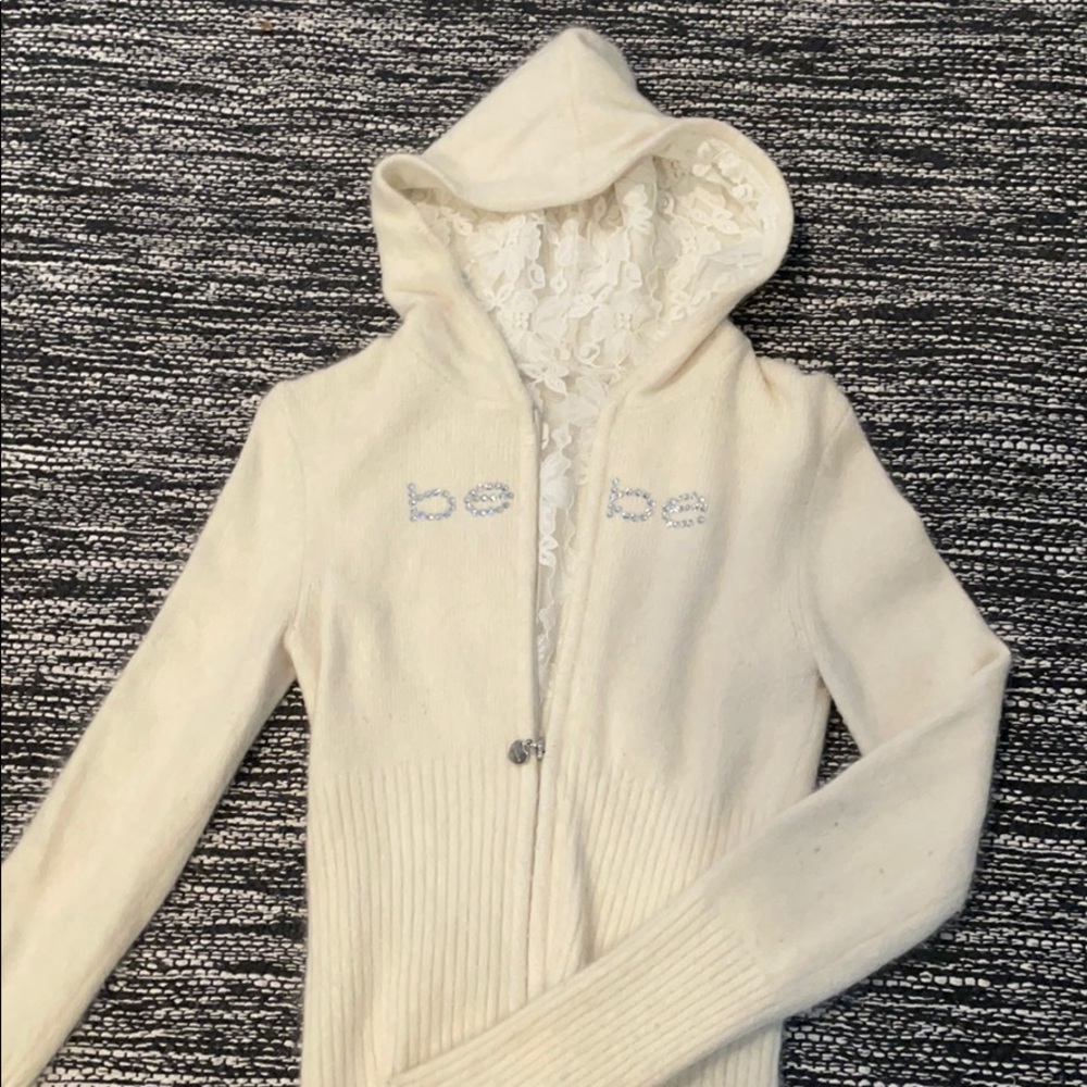 BEBE zip up jacket